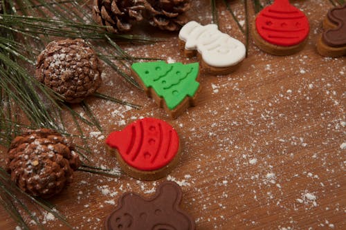 Fotobanka s bezplatnými fotkami na tému borovicové šišky, chutný, cookies