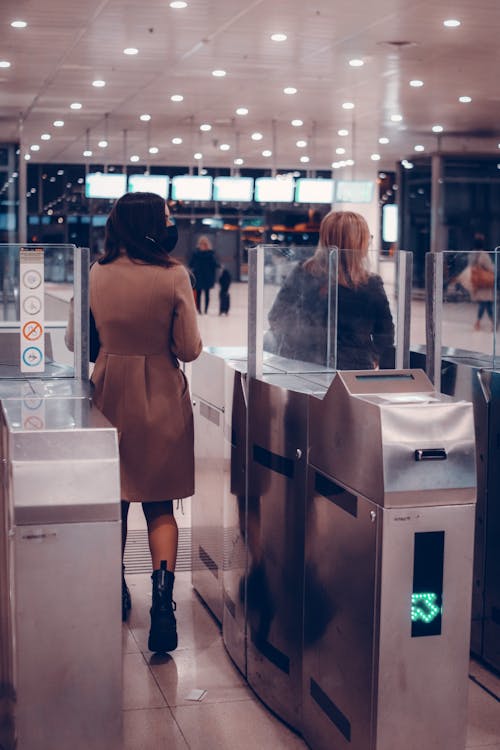 Person at the airport