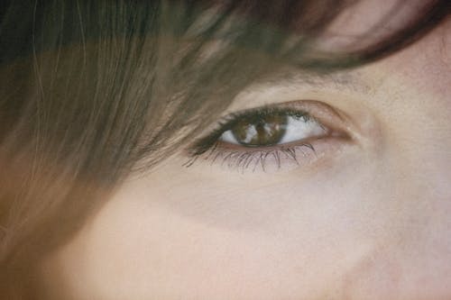 Close-Up Shot of a Woman's Eye