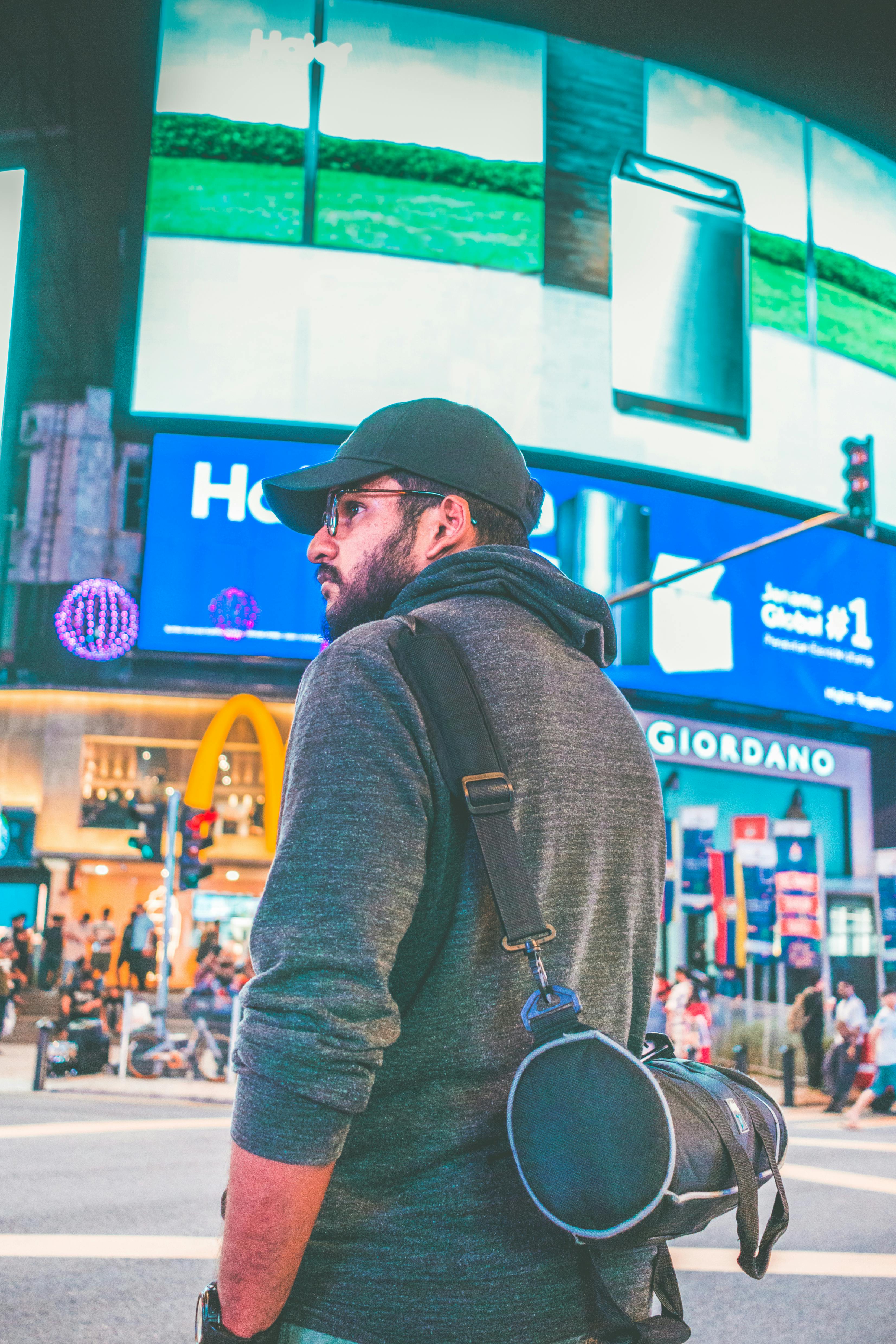 Man Wearing Black Cap · Free Stock Photo