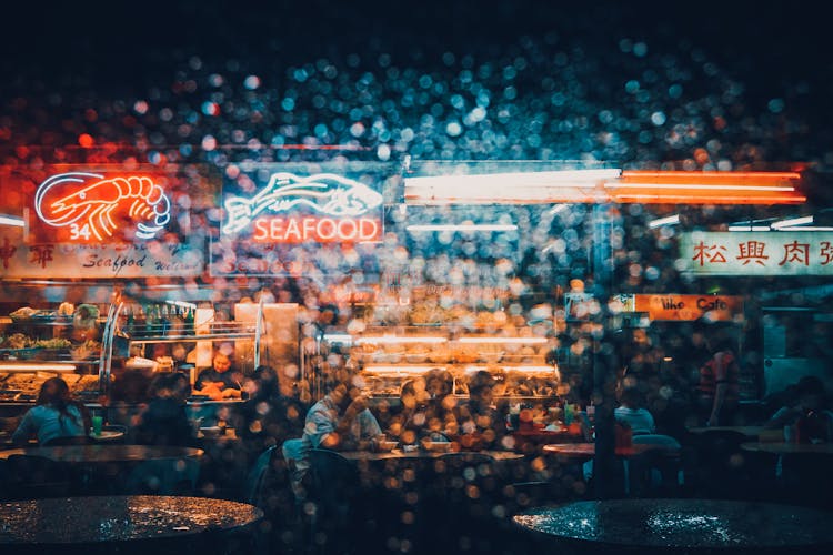 Seafood Neon Light Signage