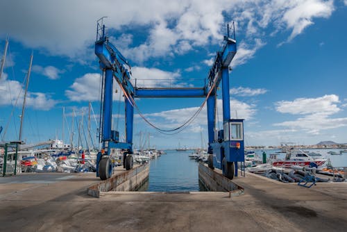 Boats on the Dock during the Day