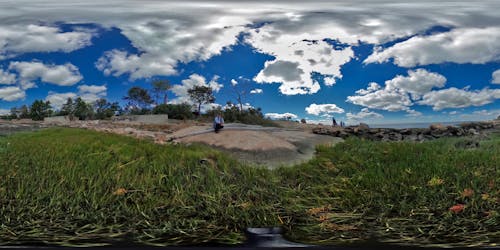 Free stock photo of outer island marsh panorama Stock Photo
