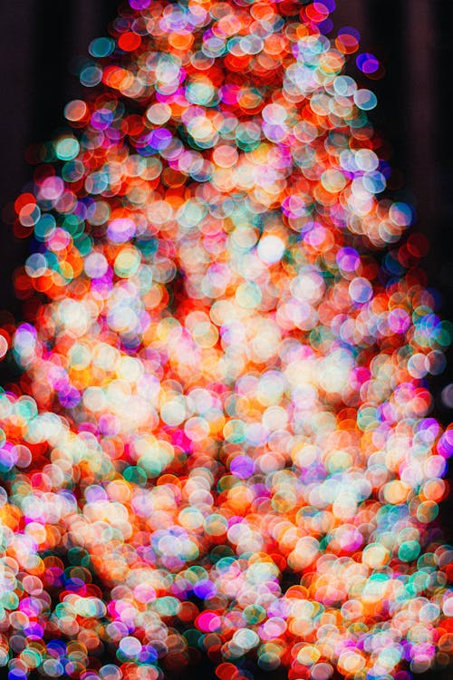 Gratis stockfoto met blurry, bokeh, kerstlampen