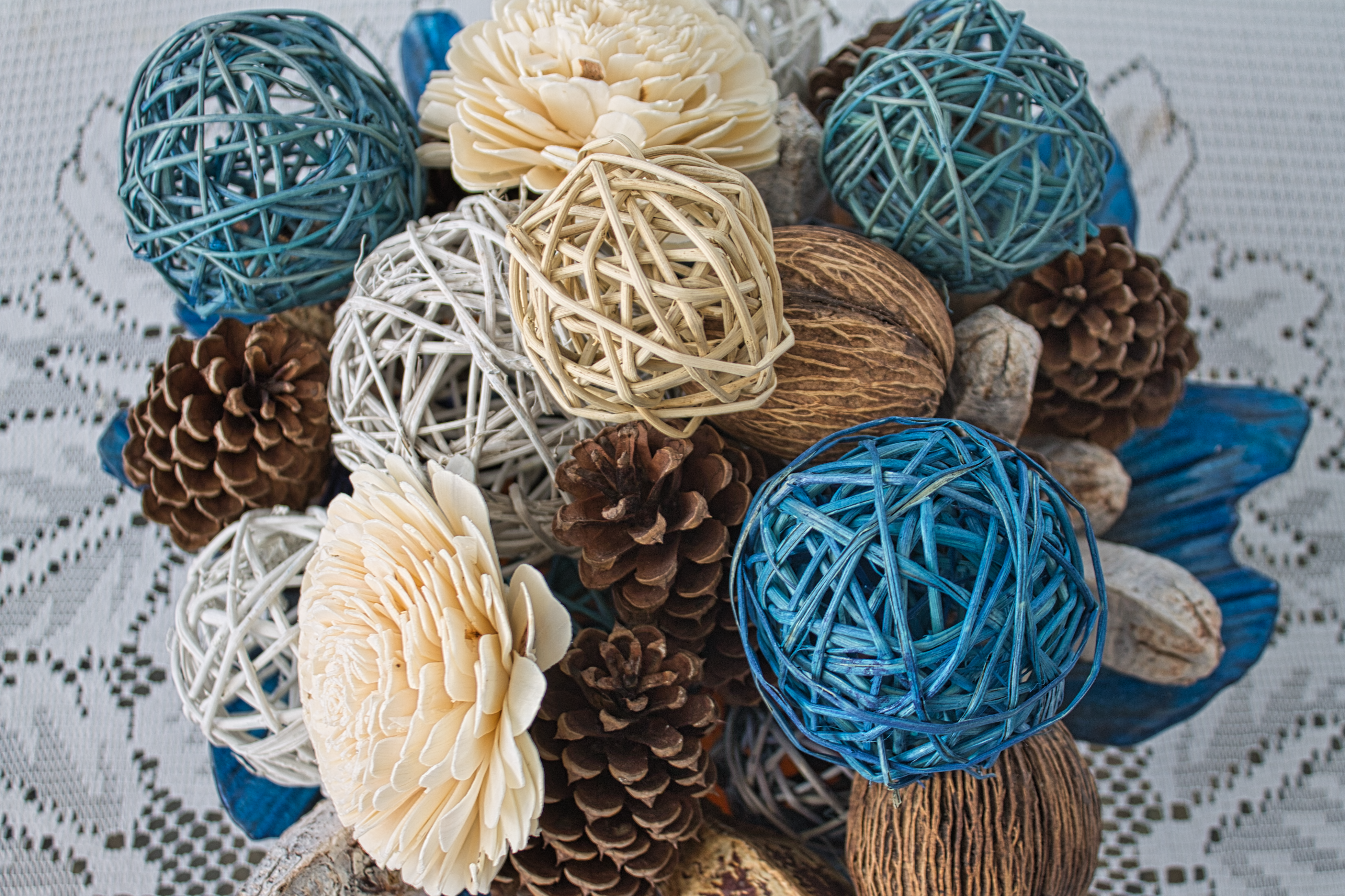 4 DIY-Ideen für rustikale Wohn-Accessoires — Material-Übersicht