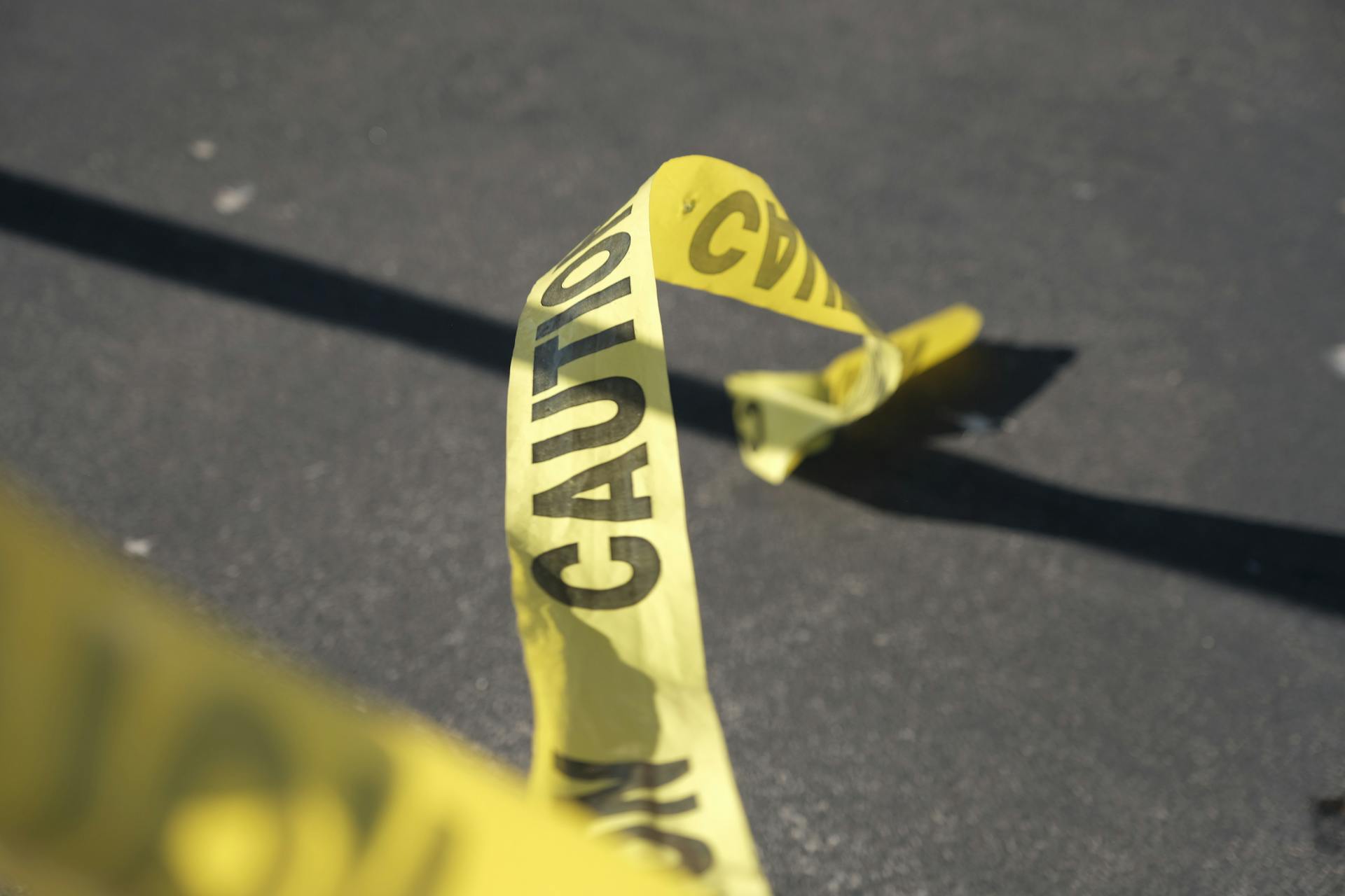 Yellow and Black Caution Tape