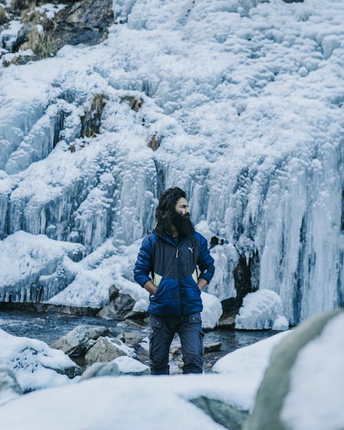 Imagine de stoc gratuită din apă curgătoare, aventură, bărbos