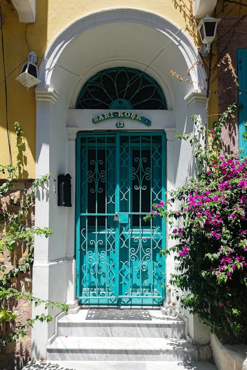 Locked Door of a Building