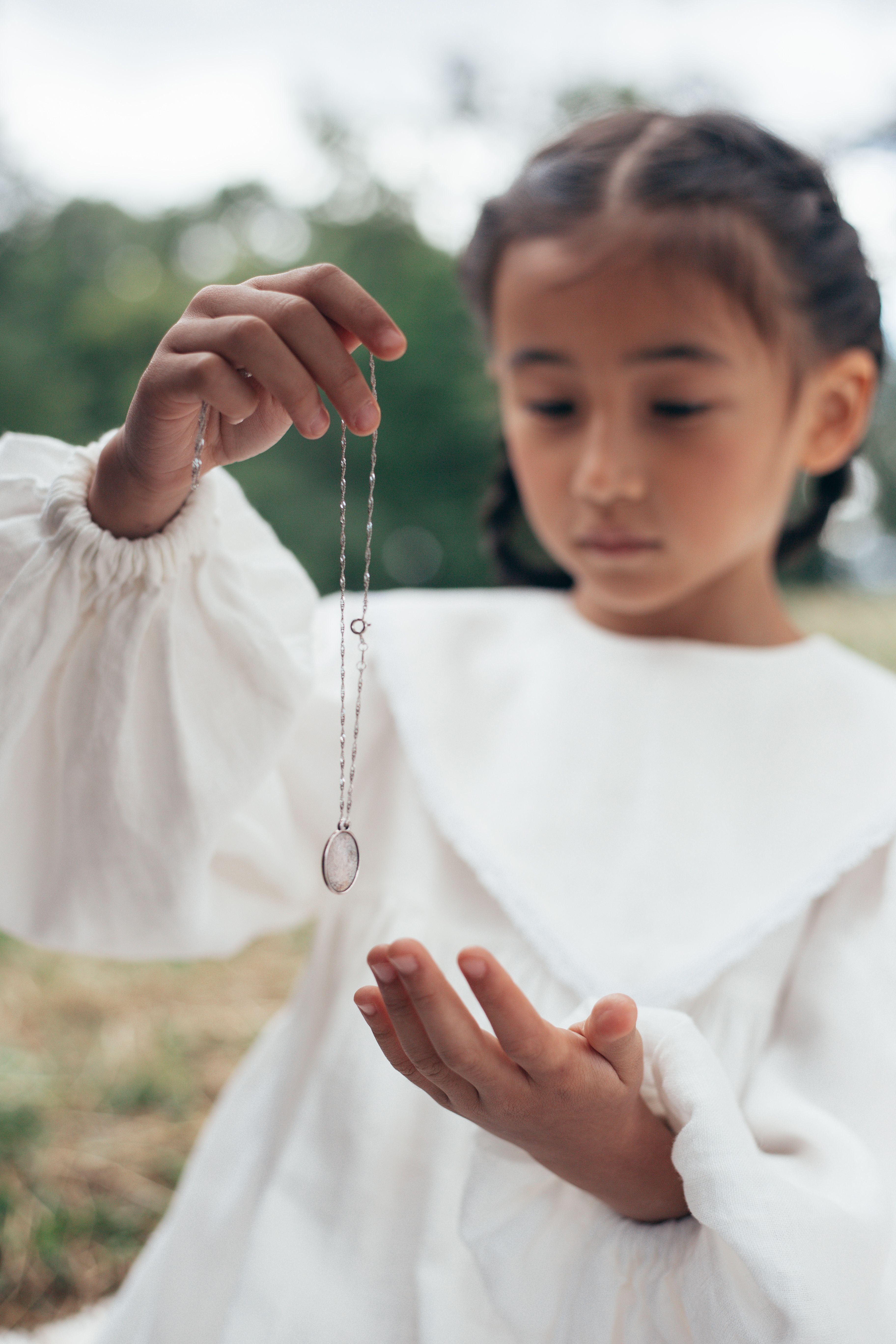 Collana Cuore con Ciondolo Brillantini