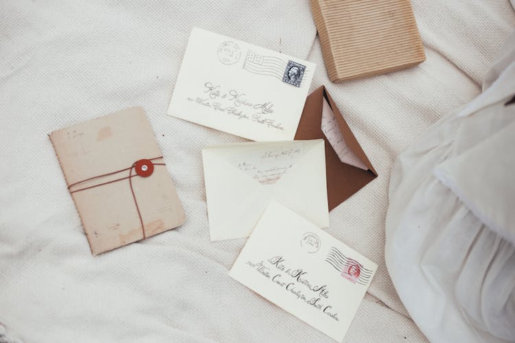 Old Envelopes And Letters