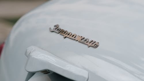 Metallic Logo on Car