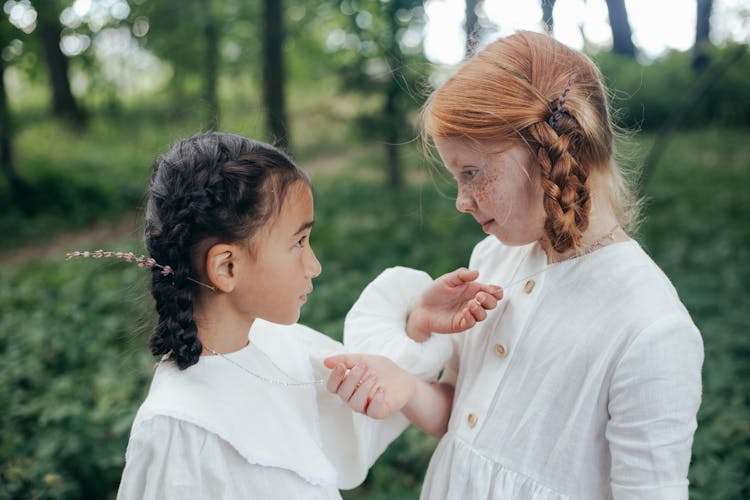 Two Friends Doing Pinky Swear