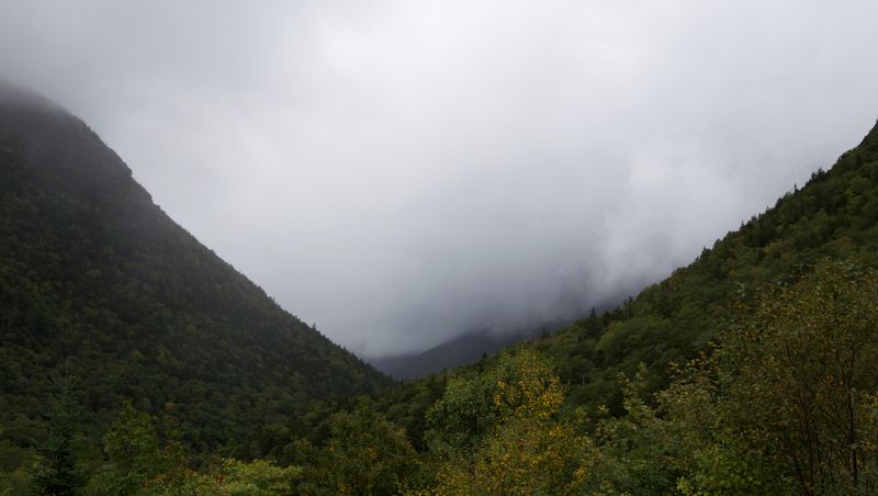 Foggy valley with green mountains — photo by Free Nature Stock on Pexels