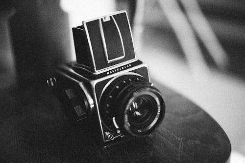 Vintage Camera in Close Up Photography