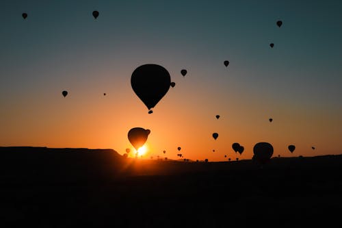 Gratis stockfoto met cappadocia, dageraad, gouden uur Stockfoto