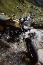Black and Brown Motorcycle on Brown Dirt Ground