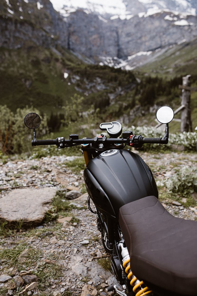 A Parked Ducati Dharma