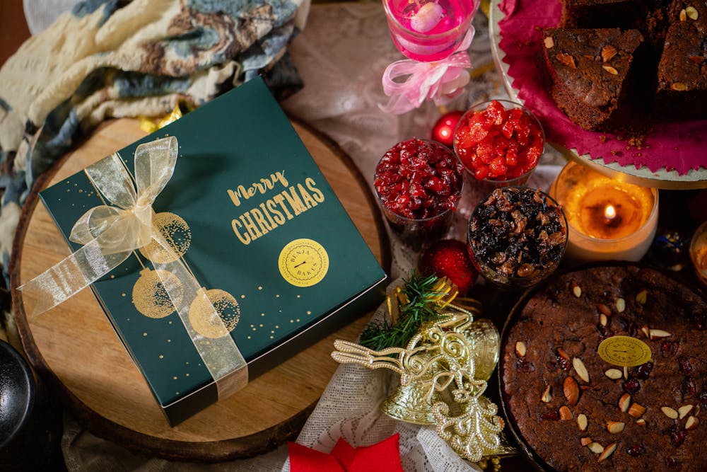 Carrot and Nut Christmas Pudding