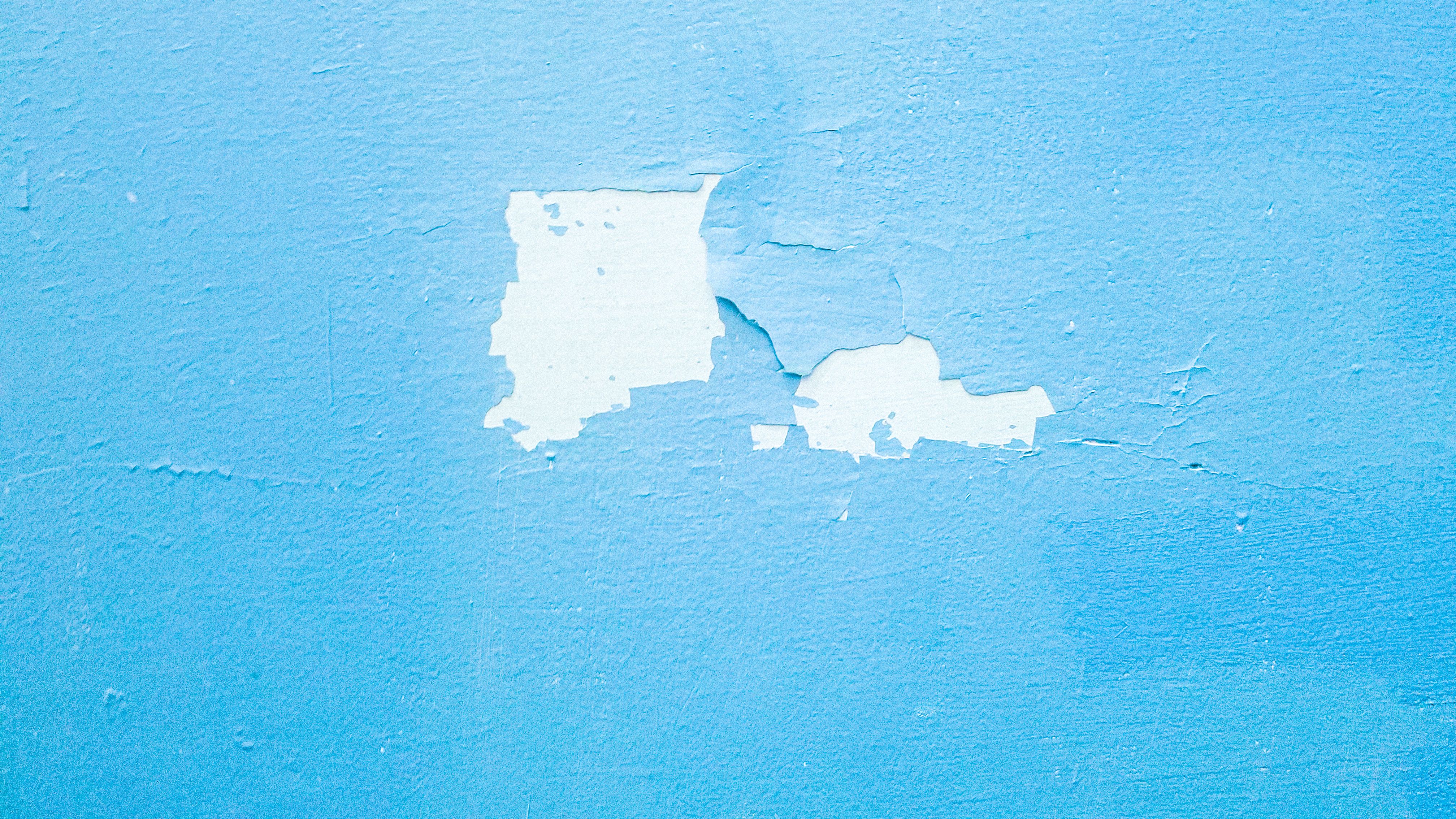A Yellow and Blue Wall · Free Stock Photo