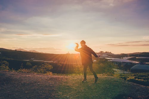 Free Silhouette Of Person  Stock Photo