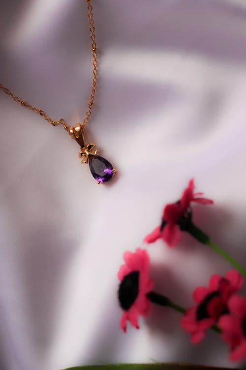 Delicate Jewelry and Flowers 
