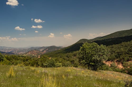 Scenic View of Hills