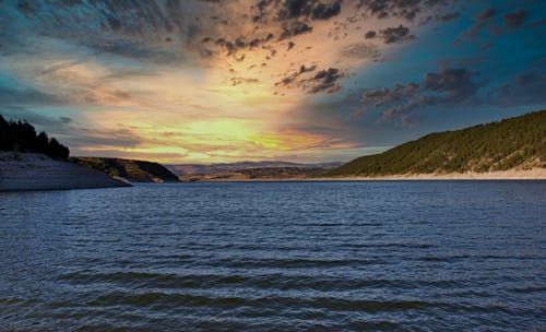 Imagine de stoc gratuită din apus, fotografie cu natură, mare