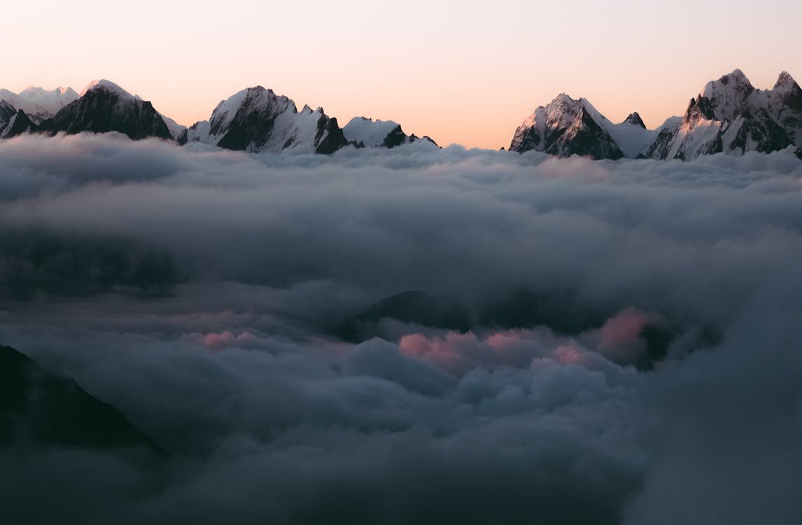 Základová fotografie zdarma na téma extrémní terén, horské vrcholy, krása v přírodě