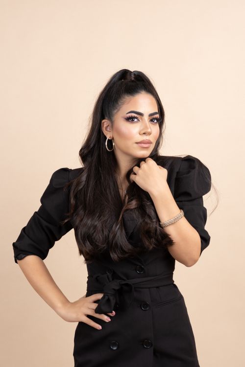 A Pretty Woman Wearing a Black Dress Free Stock Photo A Pretty Woman Wearing a Black Dress Free Stock Photo