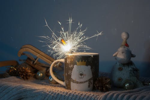 A Sparkler in a Mug