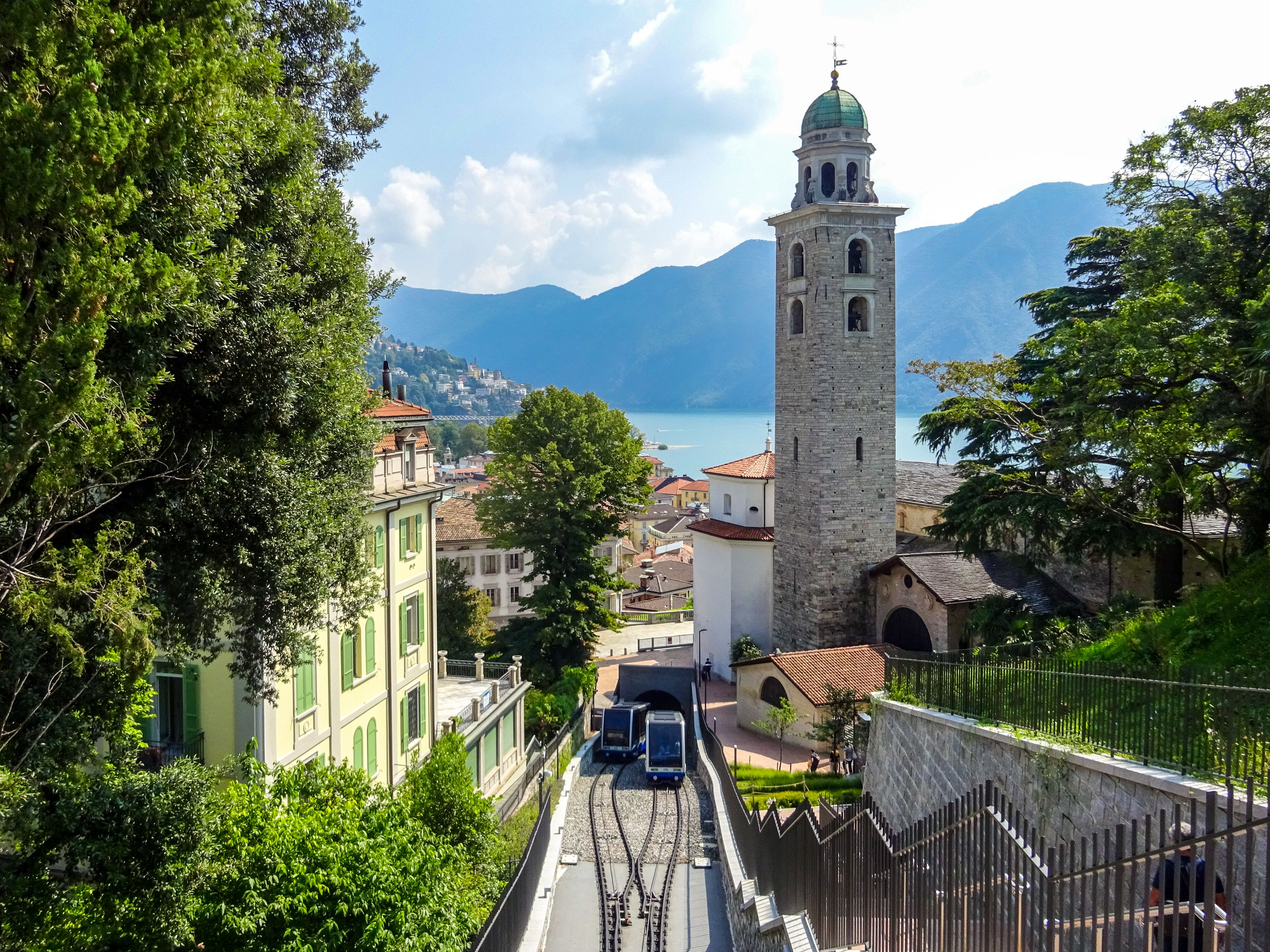 Monte San Salvatore funicular