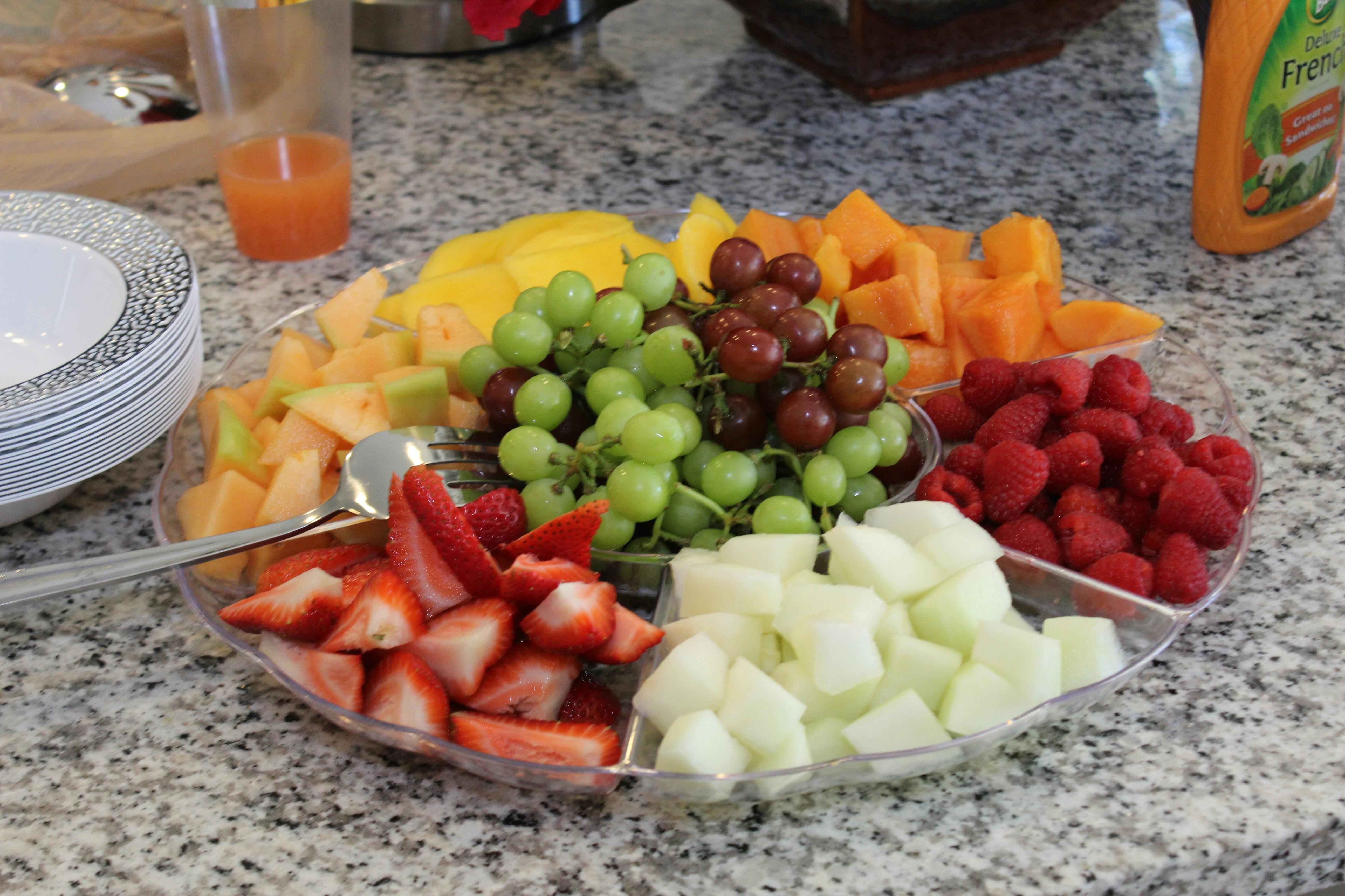 Free stock photo of fruit tray