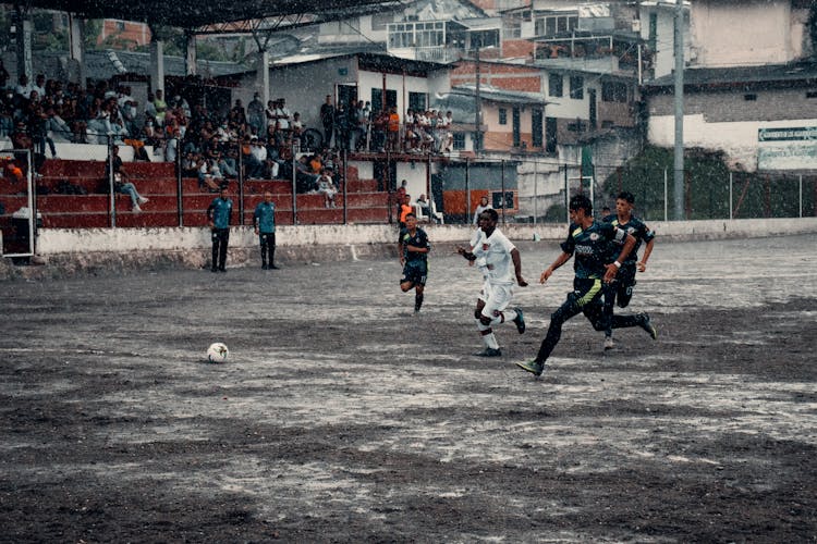 People Playing Soccer