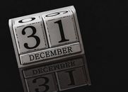 Brown and White Wooden Calendar