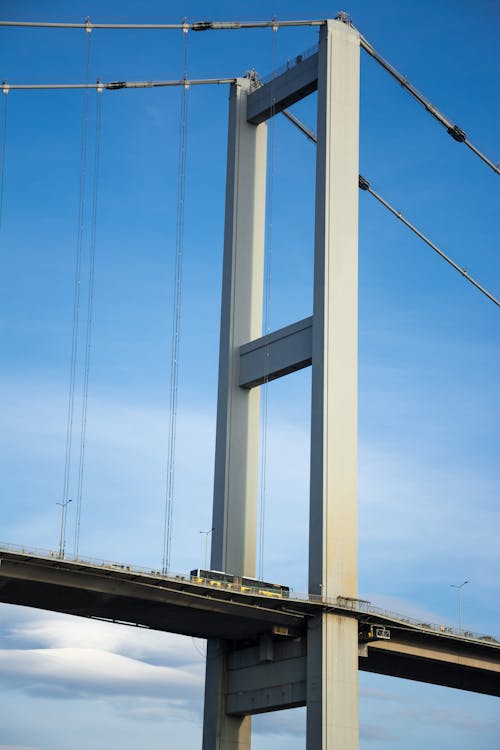 Majestic Bridge Against Sky