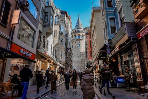A Busy Street in Istanbul