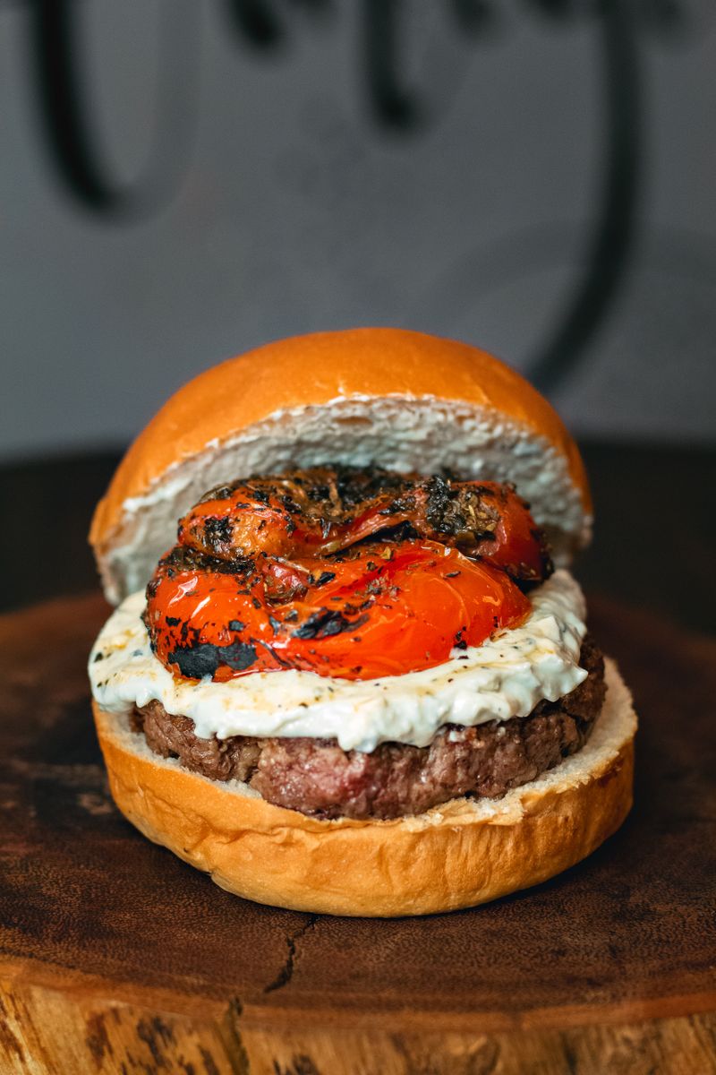 Pizza Burger from TMTM Pizza & Grill in Philadelphia 