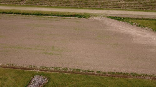 Imagine de stoc gratuită din câmp, fotografie aeriană, fotografie cu drona