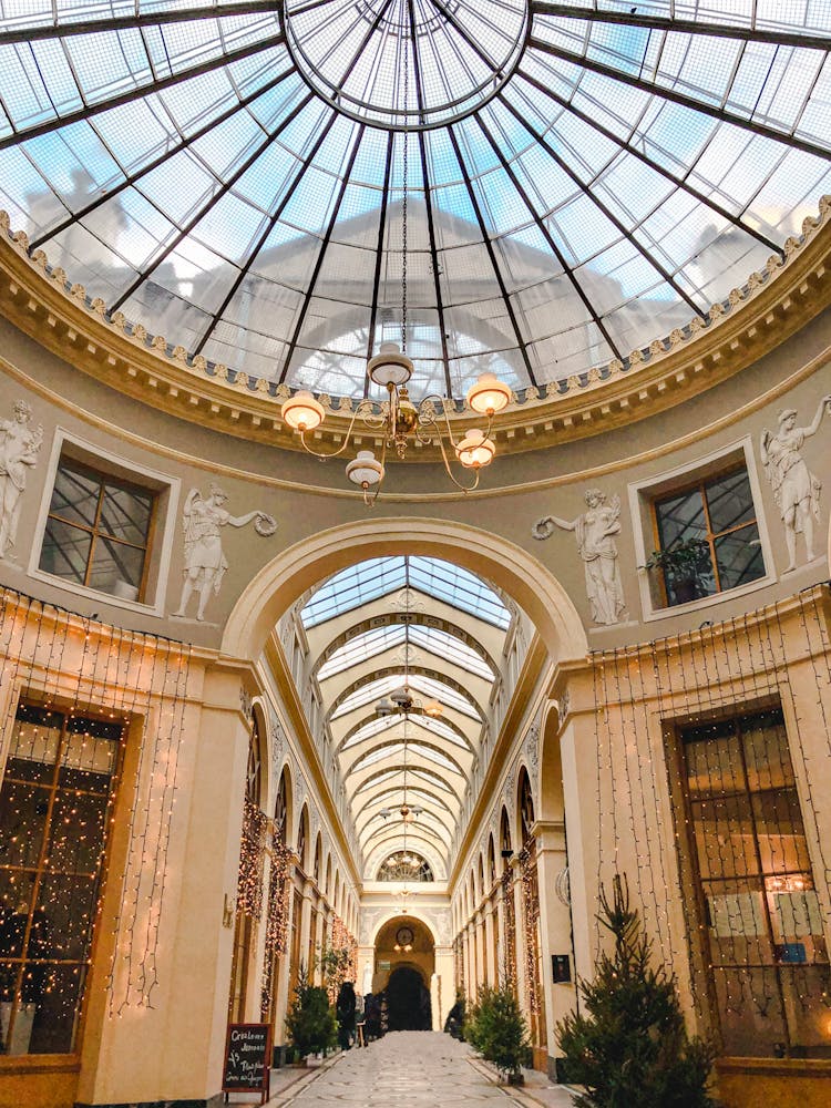 Interior Of The Galerie Vivienne