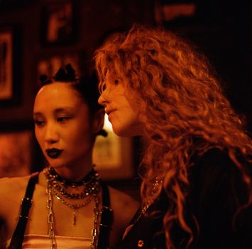 Pretty Women Watching Together