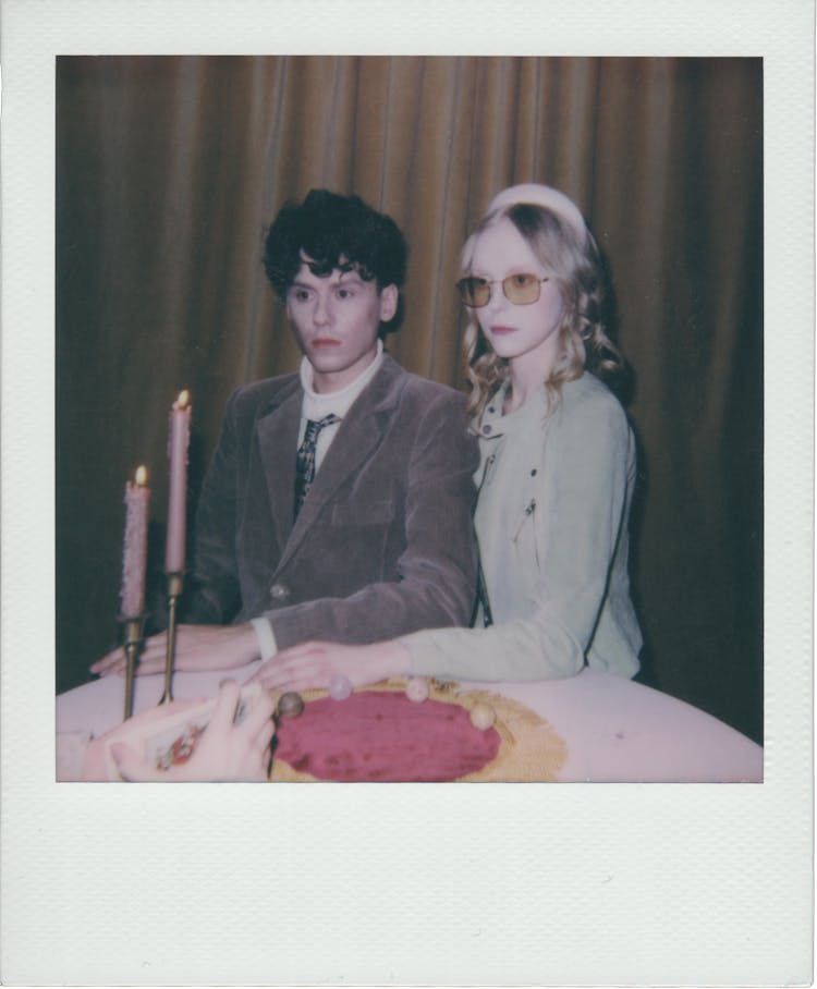 Couple Visiting Fortune Teller