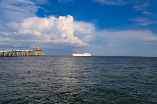 Free stock photo of bridge, florida, saint petersburg