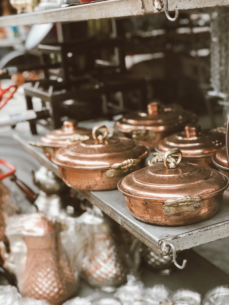 Steel Pans On The Shelf