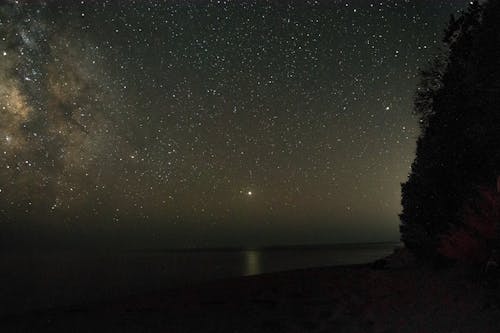 Základová fotografie zdarma na téma hvězdná noc, hvězdná obloha, hvězdy