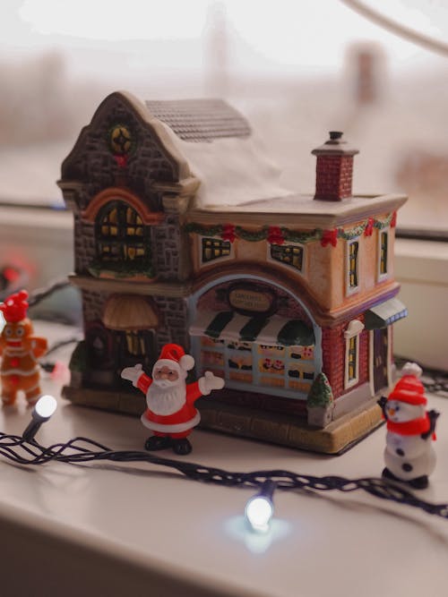 Christmas Decoration on a Table