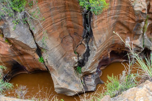 Kostenloses Stock Foto zu canyon, erosion, fels