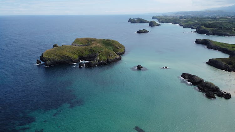 Aerial Photography Of Islands 