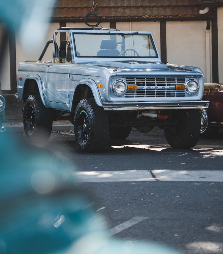 Ford Bronco On The Parking Lot