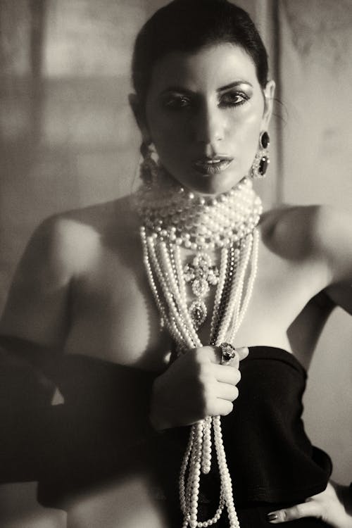 Beautiful Woman with Jewellery
