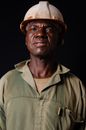 A Man Wearing a Hard Hat